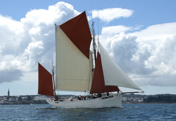 Biche, le dernier survivant de la flotte thonire de lle de Groix.