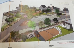 la place sera arbore, le nombre de places maintenu, des toilettes installes, les rseaux enfouis...