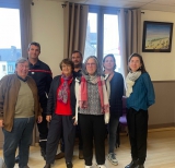 Mobilisation gnrale des lus de Groix, d'Emilie Guyomar le taxi, de Max Bihan capitaine des pompiers de Groix, de l'APSIB et des taxis de Belle >Ile et SNSM