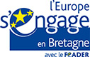 Logo l'Europe s'engage en Bretagne