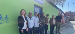 Clap de fin pour les �lus devant le local � v�los