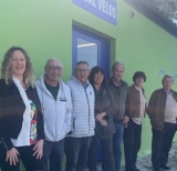 Clap de fin pour les �lus devant le local � v�los